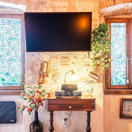 Traditional Vedran In A Stone House In The Very Center Of