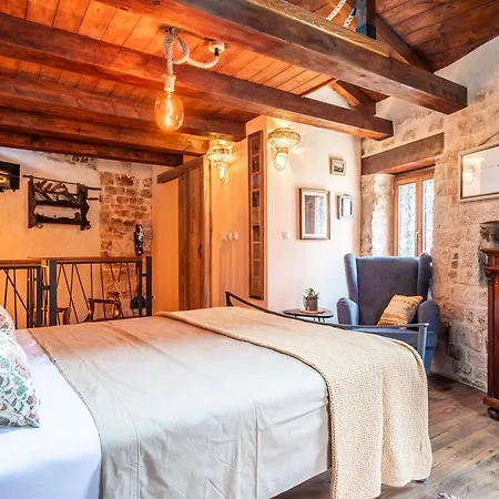 Traditional Vedran In A Stone House In The Very Center Of Trogir